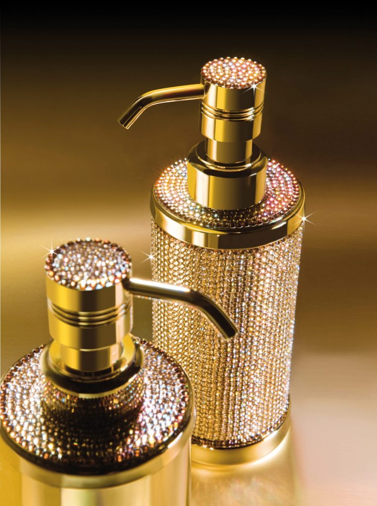 Swarovski Crystal Bathroom Accessories Giuselle Bathrooms